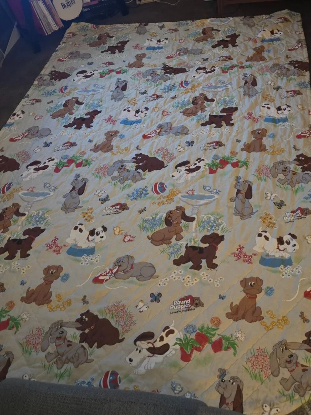Pound Puppies Vintage 1985 Comforter